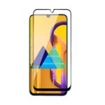 Tempered Glass for Samsung Galaxy M30s / M30 / A30 / A30s / A50 / A50s / A20 (Black) Edge to Edge , Pack of 1