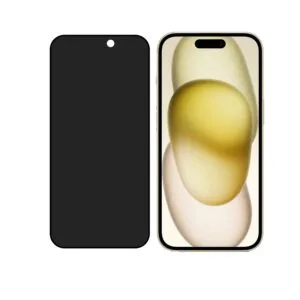 Privacy Tempered Glass Screen Guard Protector for Apple iPhone 15