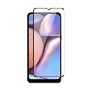 Tempered Glass for Samsung Galaxy A10S (Black) Edge to Edge , Pack of 1