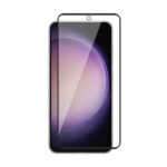 Tempered Glass for Samsung Galaxy S23 FE 5G (Black) Edge to Edge, Pack of 1