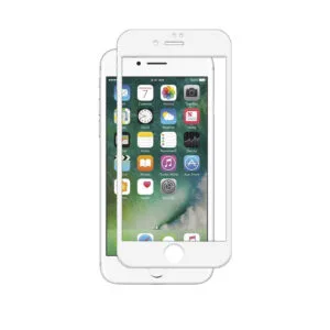 Tempered Glass for Apple iPhone 7 / Apple iPhone 8 (White) Edge to Edge , Pack of 1