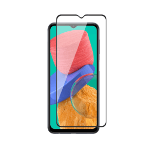Tempered Glass for Samsung Galaxy M23 , M33 , F13 , F23 (Black) Edge to Edge , Pack of 1