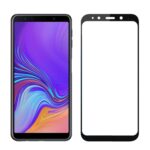 Tempered Glass for Samsung A7 2018 (Black) Edge to Edge , Pack of 1
